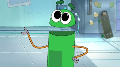 Maybe if you let Mr. Awesome Ultra Guy
speak for a minute, - StoryBots: Answer Time