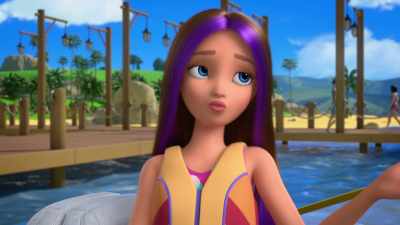 Maybe because you say things
like "primo leather" - Barbie: A Touch of Magic