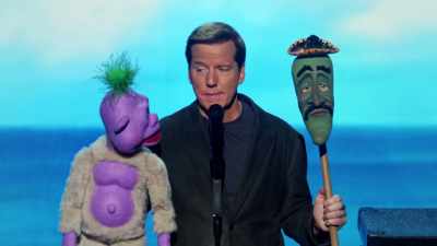 Maybe you'd be more fun
if you were on a stick. - Jeff Dunham: Me The People