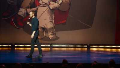 Maybe your
belly button, max... - Andrew Santino: Home Field Advantage