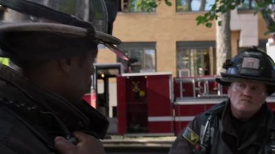 Mayday, mayday!
I'm trapped in the basement. - Chicago Fire
