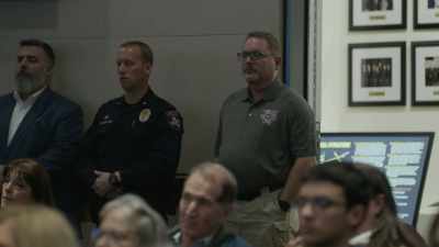 [Mayor] Also, resident
Keith Hampton, - Outcry