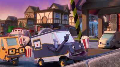 [Mayor chuckles] - Mighty Monsterwheelies
