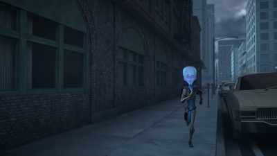 Mayor (on TV):
For his ongoing heroic actions as Metro's defender, - Megamind vs. the Doom Syndicate