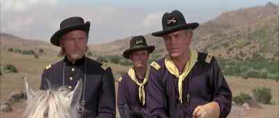Mayor Reno reporting, sir.
Welcome to the fort. - Custer of the West