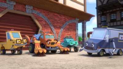 [Mayor sighs] - Mighty Monsterwheelies