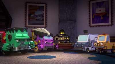 [Mayor whimpers] - Mighty Monsterwheelies