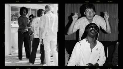 MCCARTNEY: I had this song
called Ebony and Ivory , - Under the Volcano