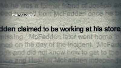 McFadden claimed
to be working at the store - Two Shallow Graves