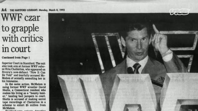 McMahon not only
denies her allegations, - The Nine Lives of Vince McMahon