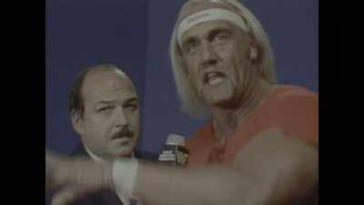 [McMahon] So somehow I had to transfer
the title from Bob Backlund - Mr. McMahon
