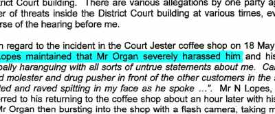 — If he perceives someone's
giving you information, - Mister Organ