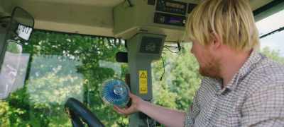 Me aircon stopped working. - Clarkson's Farm