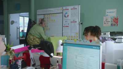 Me and Bernadette
zooming up the white board. - Ruby Speaking