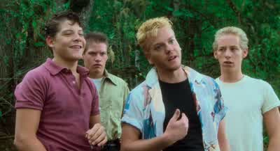 Besides me and Billy found him firstYeah Vern told us how you found himOh Billy I wish we'd never boosted that carOh Billy I think I just turnedmy Fruit of the Looms into a fudge factory - Stand by Me