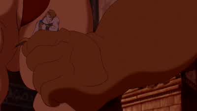 Me bite off head! - Hercules
