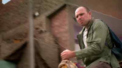 Me bollocks are squashed. - An Idiot Abroad