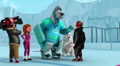 Me, my brother,
and my daughter - Norm of the North: Keys to the Kingdom