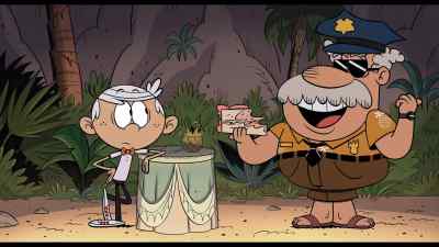 Me and Ceviche were out
diving for buried treasure - No Time to Spy: A Loud House Movie