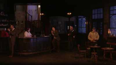 Me dad said?
- Aye - National Theatre Live: Hangmen