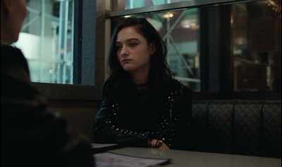 Me and Ellie don't do
phones at the table. - Vox Lux