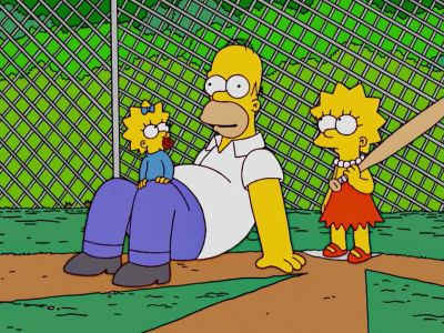 Me good dad. - The Simpsons