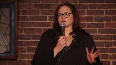 Me and his mom were talking.
She's very liberal and open-minded - Adrienne Iapalucci: The Dark Queen