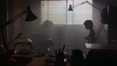 Me, human.
Boy. - Spielberg