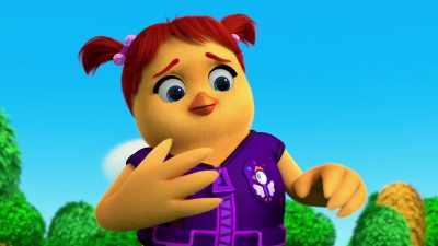 Me? I'm the one
who's great at lifting weights. - The Chicken Squad