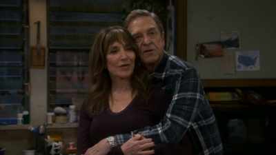Me looking lovingly up
at you, - The Conners