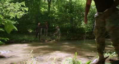 - Me and Mike are
gonna take the river, - Weekend Warriors