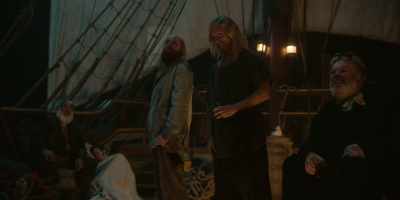 - Me? Oh, come on. Don't tease me.
- Uh-huh. - Our Flag Means Death