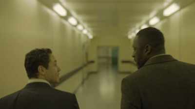 Me? Oh, no I'm all
right. Why...what's wrong? - Luther