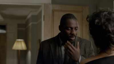 Me? Oh, no I'm all
right. Why...what's wrong? - Luther
