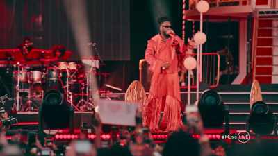 Me retrouver ici aujourd'hui, - Apple Music Live: Burna Boy
