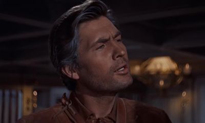 Me and Russel are figurin' on headin' down Texas way - Davy Crockett: King of the Wild Frontier