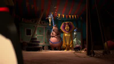 Me Stay with the circusI am a King I want to rule New York We should talkWhoaStop it No means no Or in your language AahNot everything is solved that way you knowSonya Are you listening to meNow I'm getting the silent treatment am ICome over here right - Madagascar 3: Europe's Most Wanted