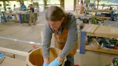 Means I cut it well.
Maybe I AM good at this. - Handmade: Britain's Best Woodworker