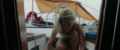 Means we're going about
two... two-and-a-half knots. - Adrift