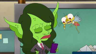 Meanwhile, all Rochelle got
was a broken heart and Emmy's chlamydia. - Human Resources
