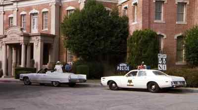Meanwhile, Boss,
with Cletus riding shotgun... - The Dukes of Hazzard
