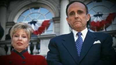 Meanwhile, Donna
started to disappear during
his re-election campaign. - Giuliani: What Happened to America's Mayor?