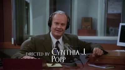 Meanwhile this is Dr Frasier Crane - Frasier