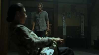 MEANWHILE, THE NATION'S
CHIEF EXECUTIVE, - Marvel's Iron Fist