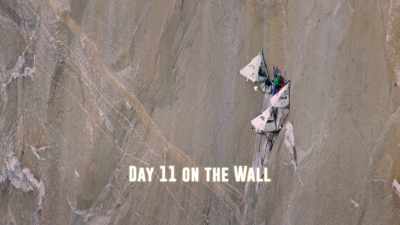 Meanwhile,
Tommy hasn't climbed for days. - The Dawn Wall