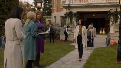 Meanwhile, why don't we go
inside and have some scones - Haunted Wedding