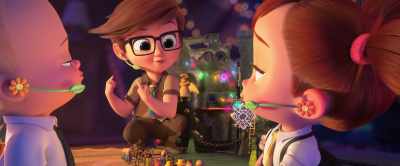 Meanwhile,
with my new purple status, - The Boss Baby: Family Business