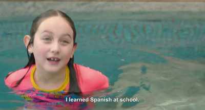[Meara speaks in foreign language] - Daddy Daughter Trip