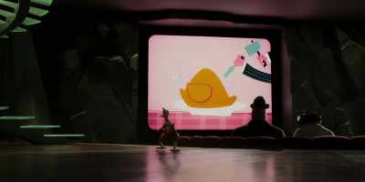 Meat that is tough, dry, and flavorless. - Chicken Run: Dawn of the Nugget