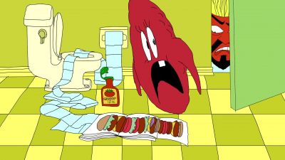 Meatwad get the honeys G - Aqua Teen Hunger Force Colon Movie Film for Theaters